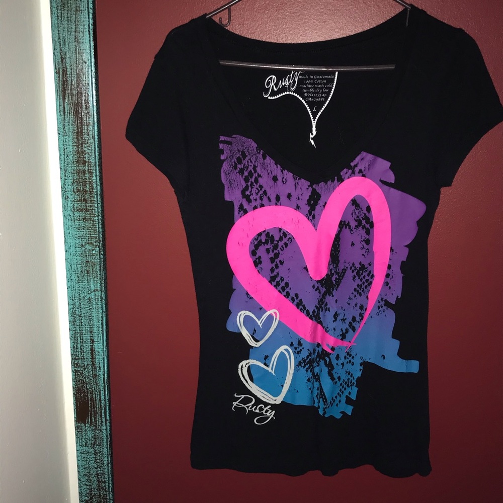 RUSTY t-shirt